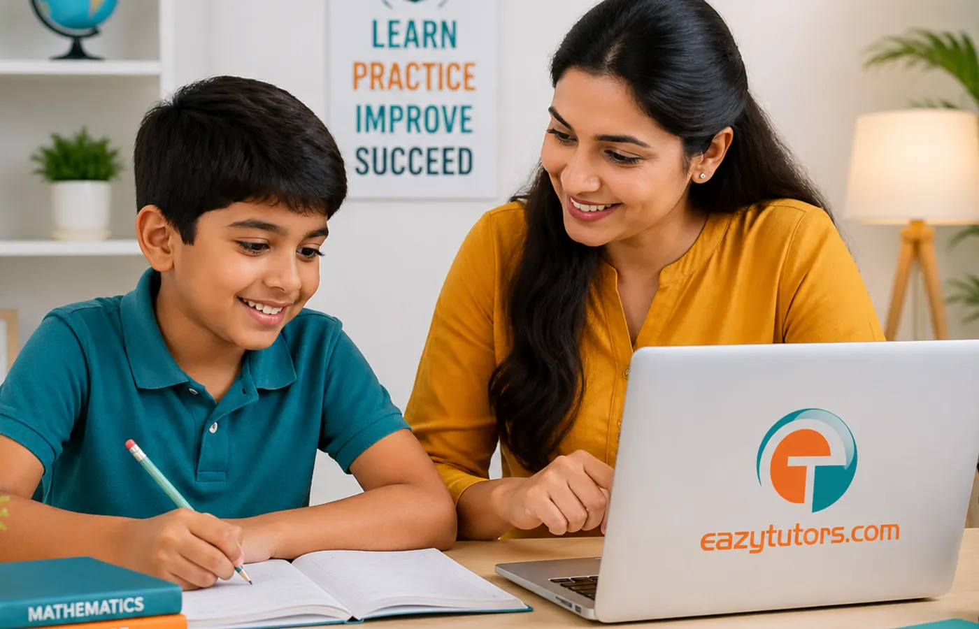 Tutor and student learning together